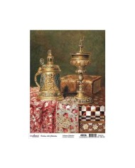 CADENCE DELUXE ART ANTİKALAR PİRİNÇ DEKOPAJ MODEL AC-004 (30X42)