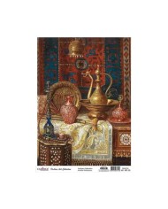 CADENCE DELUXE ART ANTİKALAR PİRİNÇ DEKOPAJ MODEL AC-007 (60X85)