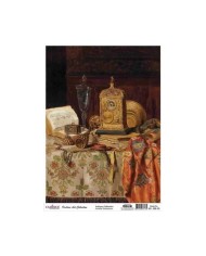 CADENCE DELUXE ART ANTİKALAR PİRİNÇ DEKOPAJ MODEL AC-008 (30X42)