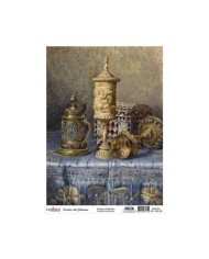 CADENCE DELUXE ART ANTİKALAR PİRİNÇ DEKOPAJ MODEL AC-010 (60X85)