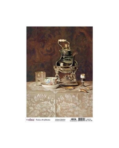 CADENCE DELUXE ART ANTİKALAR PİRİNÇ DEKOPAJ MODEL AC-014 (60X85)
