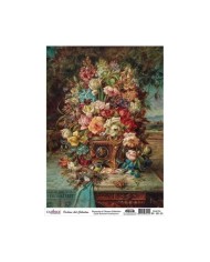 CADENCE DELUXE ART ÇİÇEK BUKETLERİ PİRİNÇ DEKOPAJ MODEL BF-001 (30X42)