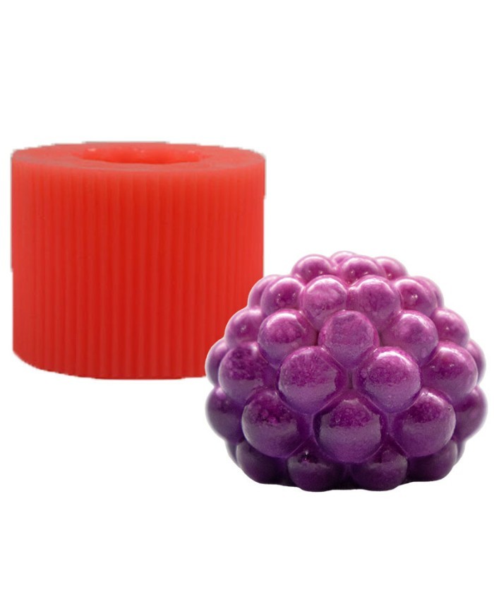 Yuvarlak Bubble Silikon Mum Kalıbı M-64