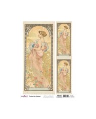 ART NOUVEAU KOLEKSİYONU AN-10 30X42CM