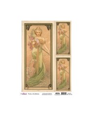 ART NOUVEAU KOLEKSİYONU AN-14 30X42CM