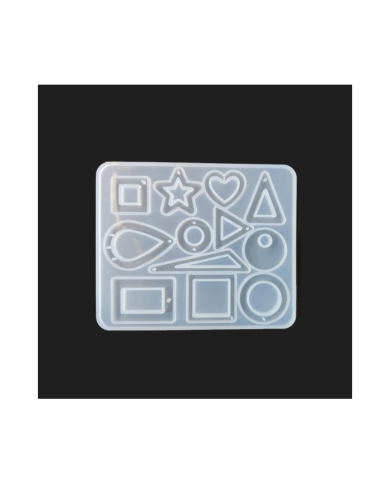 EPOKSİ REÇİNE SİLİKON KALIP - ÇOKLU TAKI KALIBI - 125