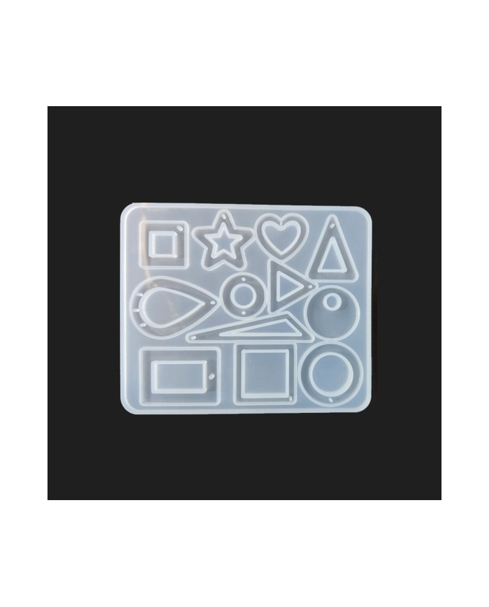 EPOKSİ REÇİNE SİLİKON KALIP - ÇOKLU TAKI KALIBI - 125