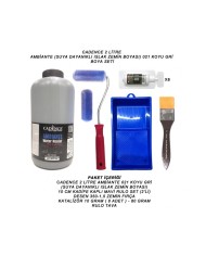 2 LİTRE AMBİANTE 021 KOYU GRİ SET