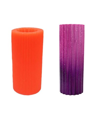 Tırtıklı Silikon Mum Kalıbı M-29