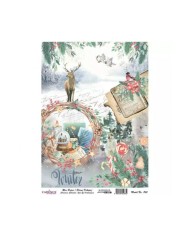 Model 763 Yılbaşı Cadence Pirinç Dekopaj Kağıdı 30x42cm