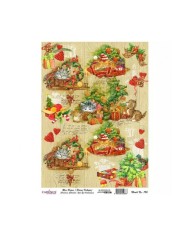 Model 784 Yılbaşı Cadence Pirinç Dekopaj Kağıdı 30x42cm