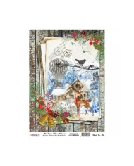 Model 756 Yılbaşı Cadence Pirinç Dekopaj Kağıdı 30x42cm