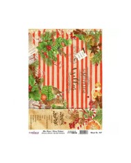 Model 769 Yılbaşı Cadence Pirinç Dekopaj Kağıdı 30x42cm