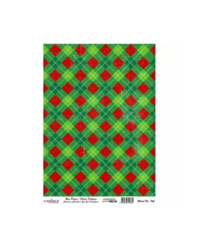 Model 762 Yılbaşı Cadence Pirinç Dekopaj Kağıdı 30x42cm