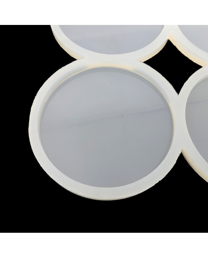 Yuvarlak Dörtlü Kalıp - Reçine Epoksi Kalıp - ÇB3