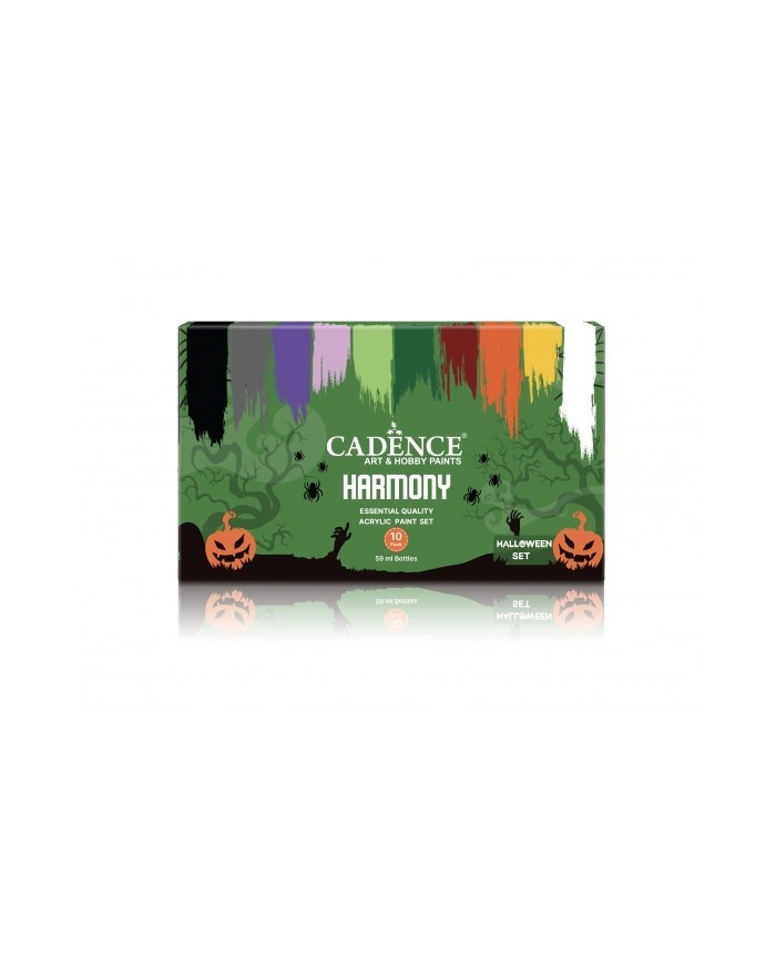 HARMONY AKRİLİK 10'LU SET HALLOWEEN SET & CADILAR BAYRAMI 59ML