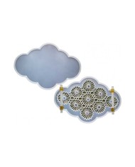 Bulut Büyük Boy Tepsi Epoksi Reçine Kalıbı EPK-616