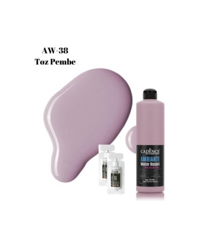 AW38 Toz Pembe Ambiante Islak Zemin Boyası 500ML + Katalizör 20GR