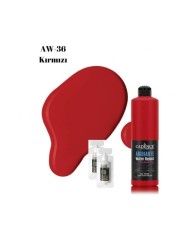 AW36 Kırmızı Ambiante Islak Zemin Boyası 500ML + Katalizör 20GR