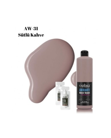 AW31 Sütlü Kahve Ambiante Islak Zemin Boyası 500ML + Katalizör 20GR