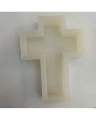 Haç Silikon Kalıp – 28 cm Uzunluk | 21 cm Genişlik | 4 cm Derinlik
