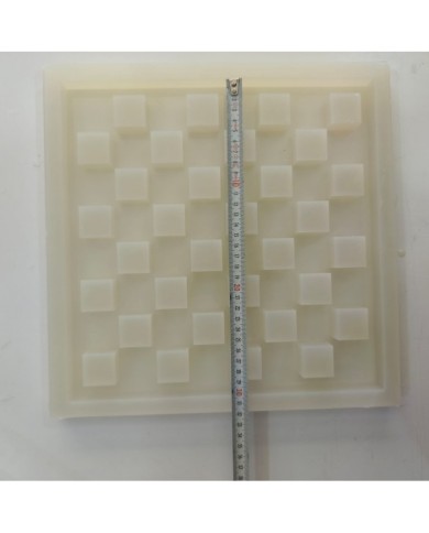 Satranç – Dama Silikon Kalıbı | 30 x 30 cm | 2 cm Derinlik