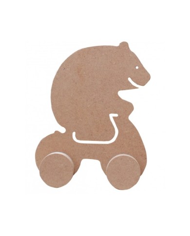 TO2 TEKERLEKLİ OYUNCAK AYI