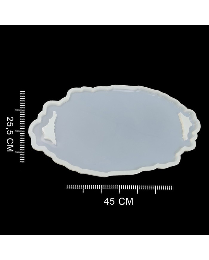 Kulplu Tepsi Reçine Epoksi Kalıp - T9