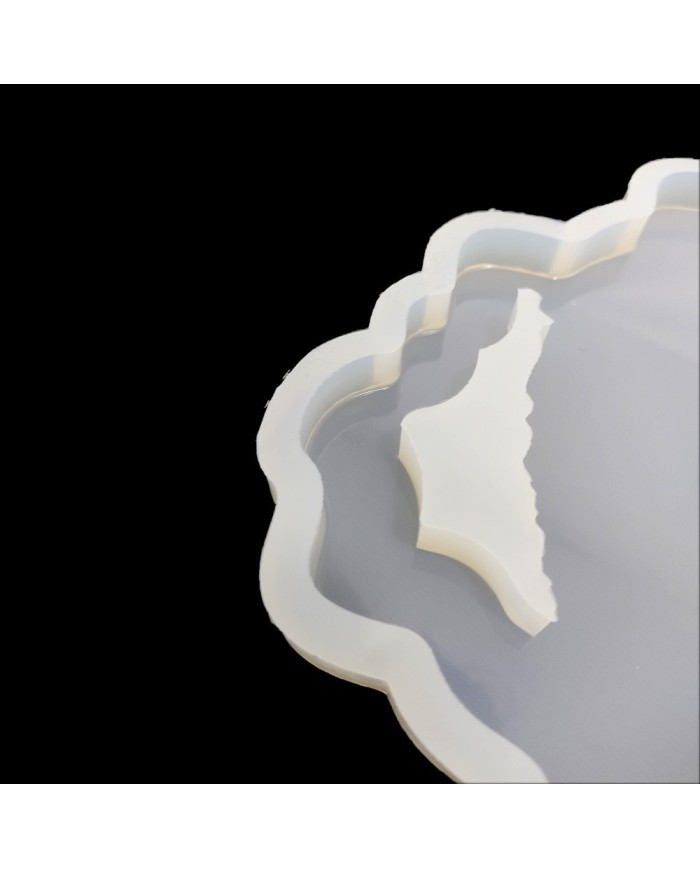 Kulplu Tepsi Reçine Epoksi Kalıp - T9