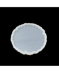 Tırtıklı Yuvarlak Bardak Altı Reçine Epoksi Kalıp - B1