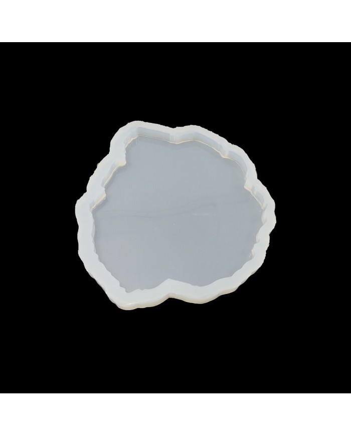 Bardak Altı Reçine Epoksi Kalıp - Dalgalı Yuvarlak - B14