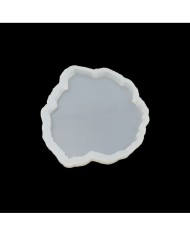 Bardak Altı Reçine Epoksi Kalıp - Dalgalı Yuvarlak - B14