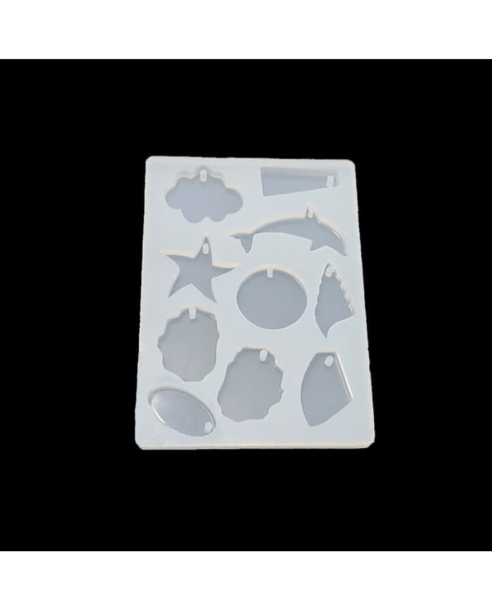 Çoklu Büyük Epoksi Kalıp - çk2 - Takı Kalıbı 2