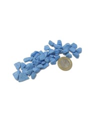 İri Çakıl Taşı - Mavi - 100 gr