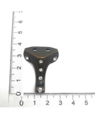 Epoksi Tepsi Tesbih Kutusu Ayakları - Siyah