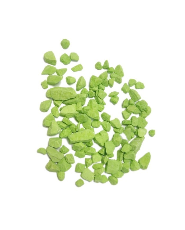 İri Çakıl Taşı - Yeşil - 100gr