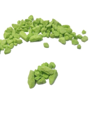 İri Çakıl Taşı - Yeşil - 100gr