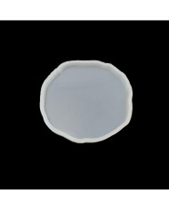 Bardak Altı Reçine Epoksi Kalıp - Dalgalı Oval - B12