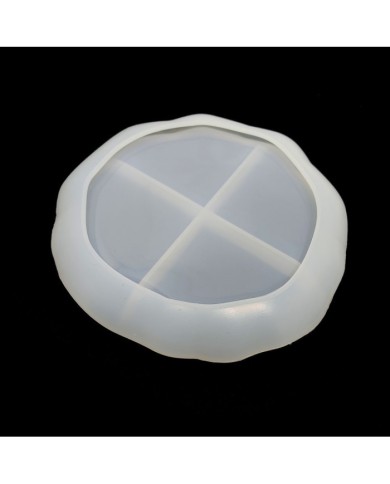 Epoksi ve Beton Silikon Kalıp - Yuvarlak Tabak -Kod:283