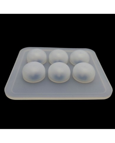 16 mm Yassı Boncuk - Epoksi Silikon Kalıp -Kod:169