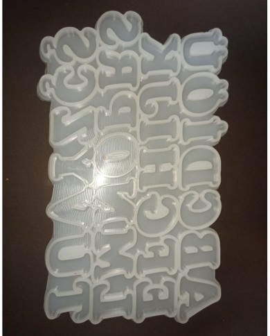 Türkçe Harf Epoksi Reçine Silikon Kalıp- TR