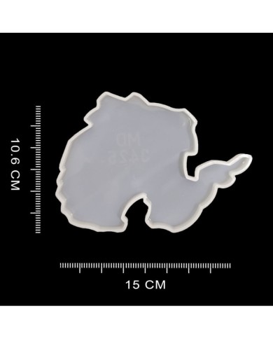 Epoksi ve Beton Silikon Kalıp - Antarktika -Kod:288