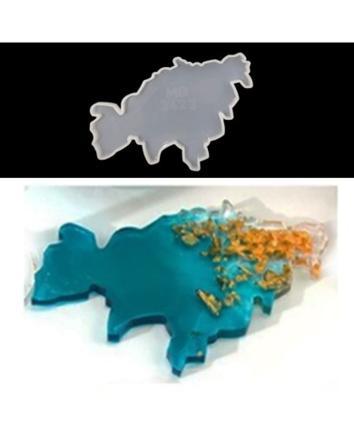 Epoksi ve Beton Silikon Kalıp - Asya -Kod:293