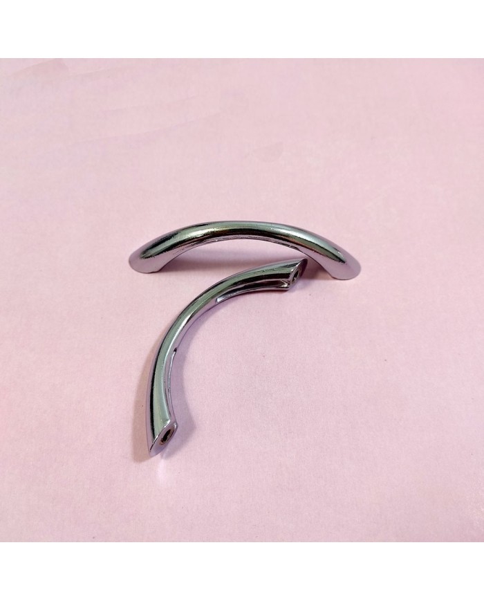 Tepsi Epoksi Kalıp Kulpu - Gümüş Metal - Çift