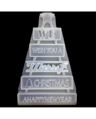 Yılbaşı Epoksi Kalıbı  -Kod:297