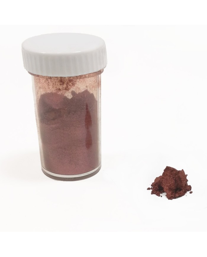 Sedef Pigment Metalik Toz Boya - Kırmızı bakır - 5 Gr