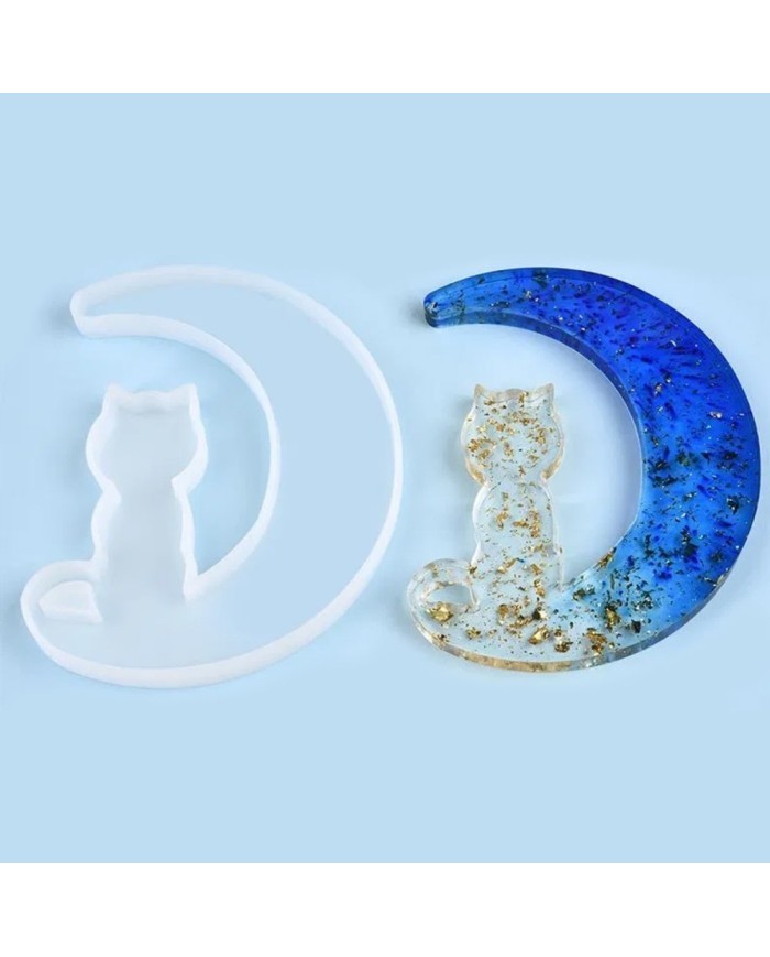 Kedi Epoksi ve Beton Kalıbı -Kod:273