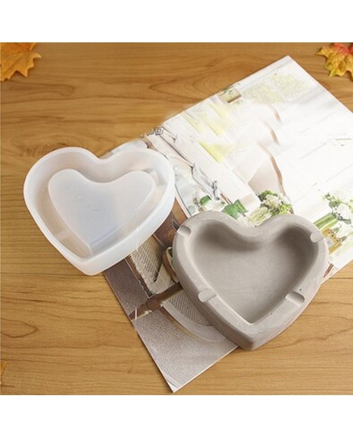 Aşk Acısı  Küllüğü Reçine Epoksi ve Beton Kalıbı -Kod:360