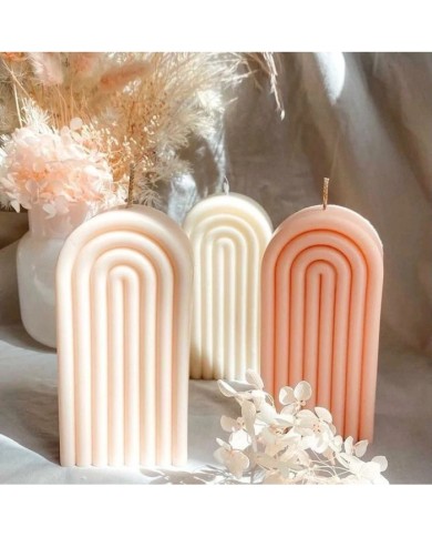 Dekoratif Epoksi Beton ve Mum Kalıbı - Kod: 274