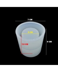 Silikon Saksı, Beton ve Mum Kalıbı  -Kod:80